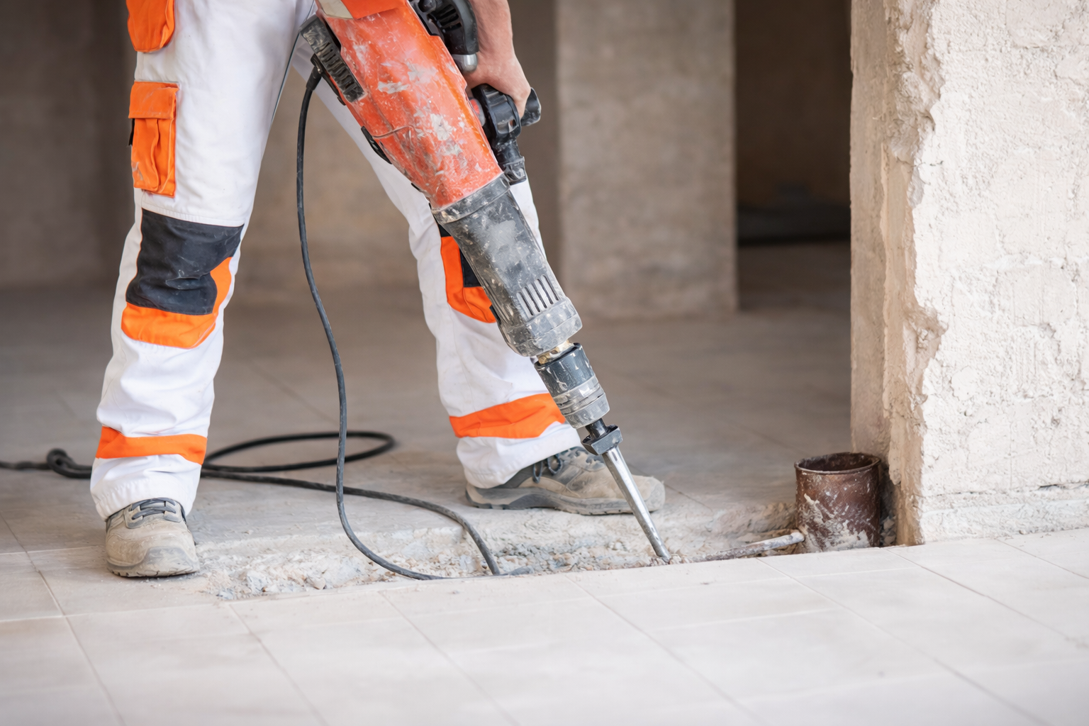 NDS Handwerksteam bei der Sanierung in Hamburg