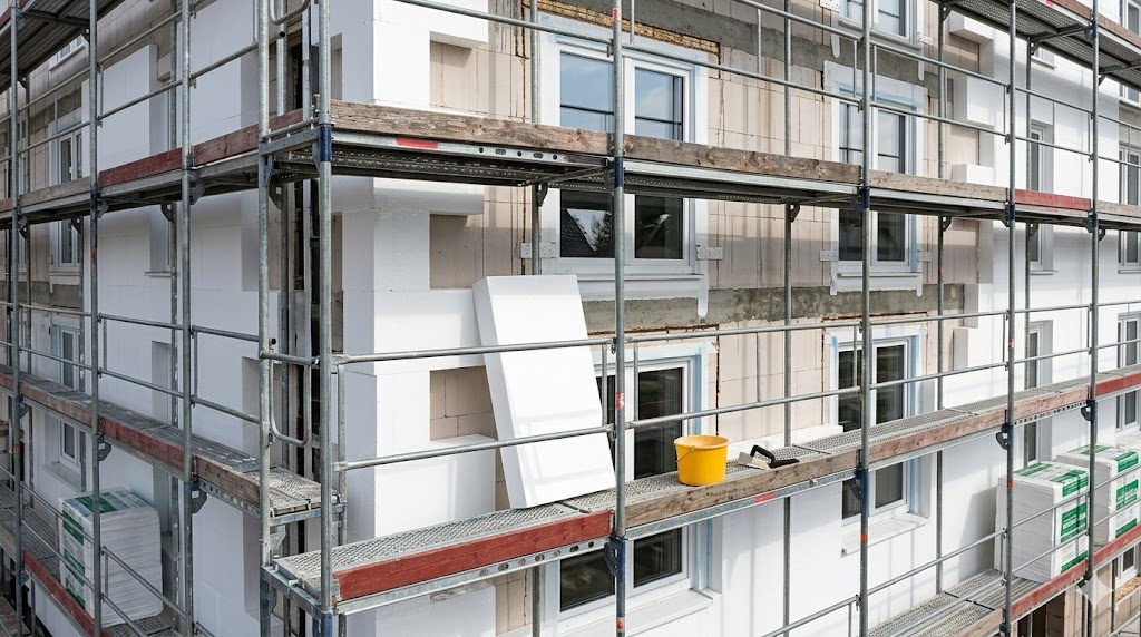 Fassadensanierung in Hamburg – Projektfoto NDS